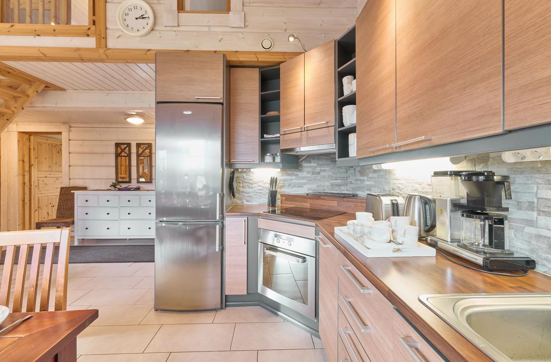 Villa Hymy, tyylikäs keittiö läheltä