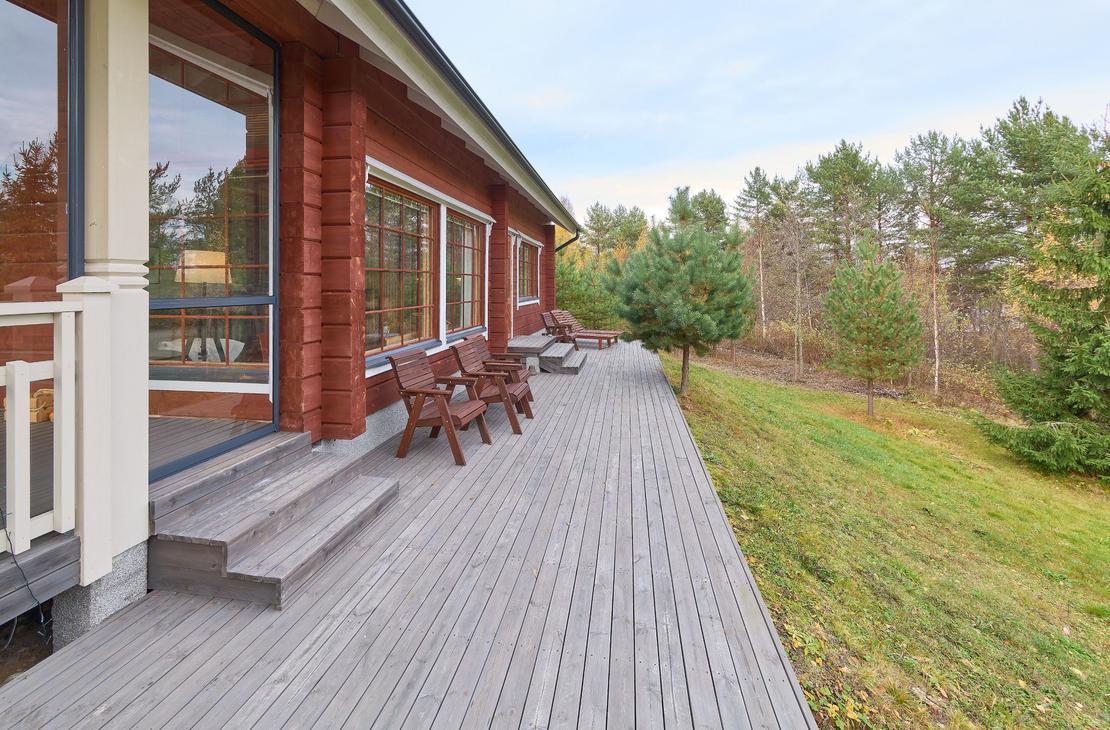 Villa Hymy mökki, polku