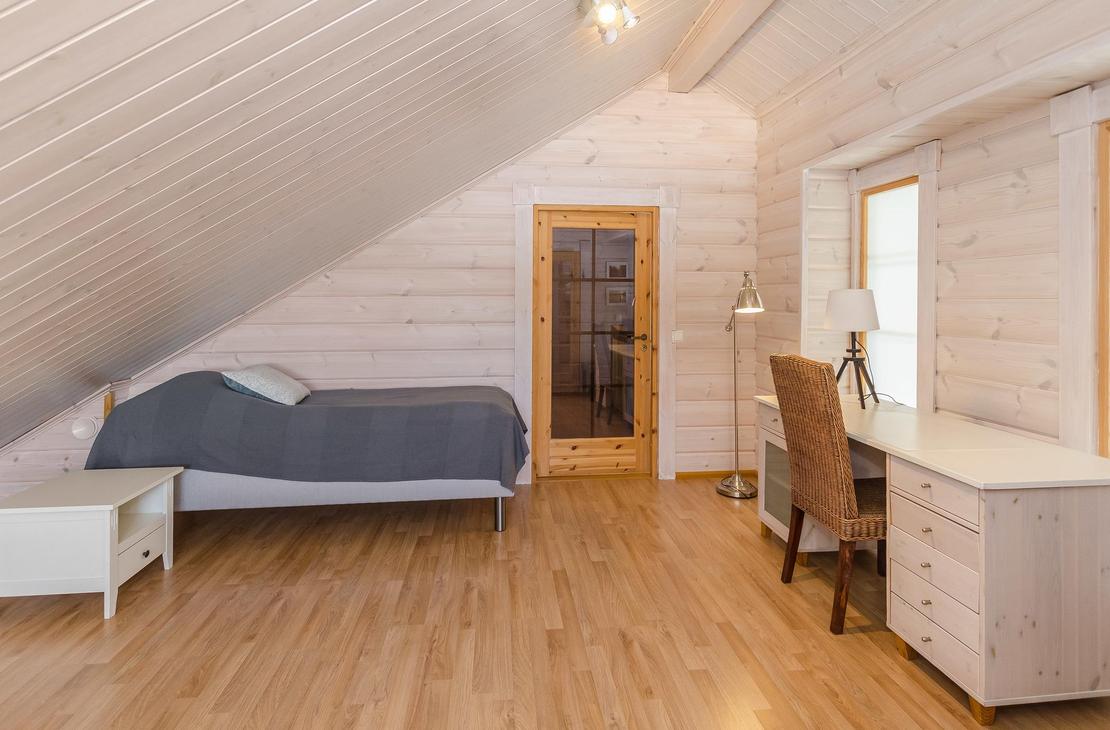 Villa Hymy, makuuhuone, toinen vuode, kaksi erillistä vuodetta