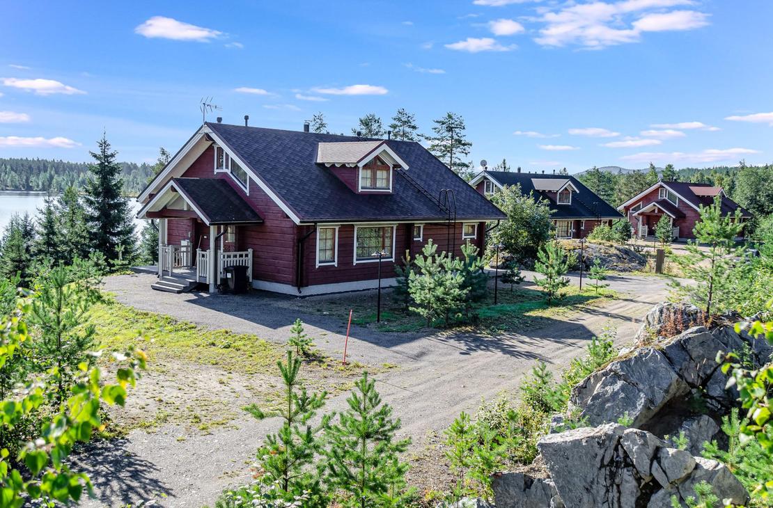 Villa Hymy mökki, tilava mökki jopa kahdeksalle henkilölle majoitusta