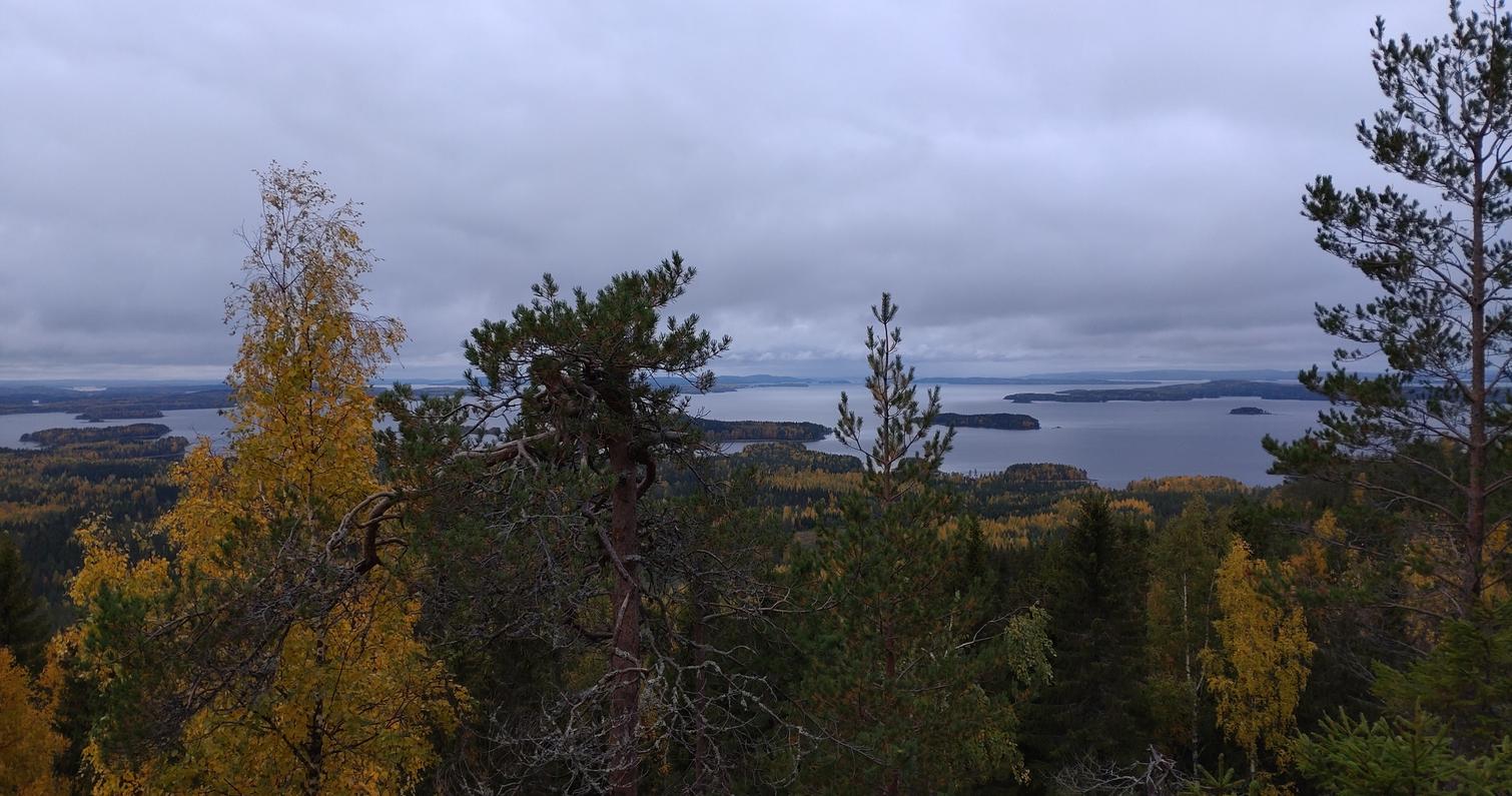 Ruskaa jo ilmassa Koli